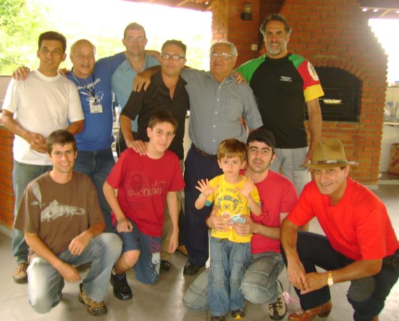 Todos os 11 m�gicos: Torrine, Tato Fischer, Spartakus, Magoo, Alan Pach� e Gustini