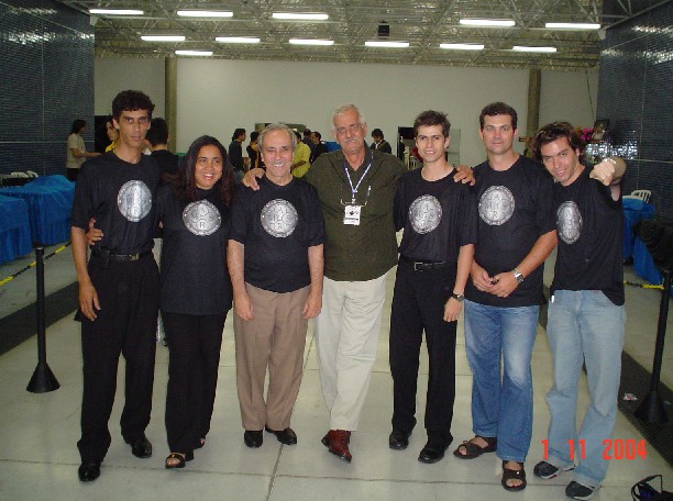 Wander, Margarida, Bob Ricardo, �nio, Fabian Rodrigues, Spartakus e Felipe Clown