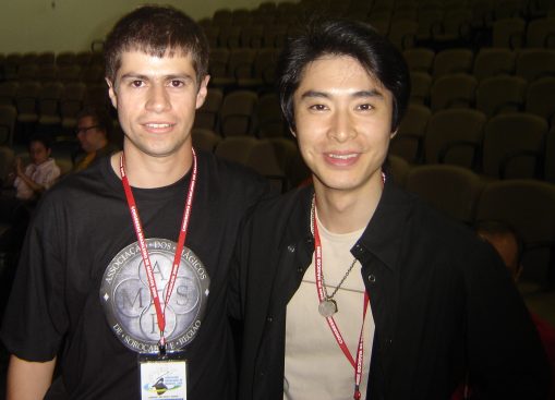 Do Japão, Kenji Minemura com Fabian Rodrigues