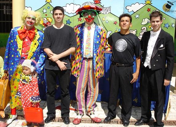 Biriba, Biribinha, Fazzio, Espoleta, Torrine e Fabian Rodrigues