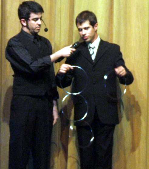 Fazzio recebendo a passagem da presid�ncia da A.M.S.R. de Fabian Rodrigues
