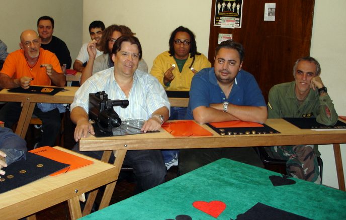 Parte dos m�gicos presentes
