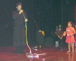 Fazzio e a apari��o de fitas em sua boca