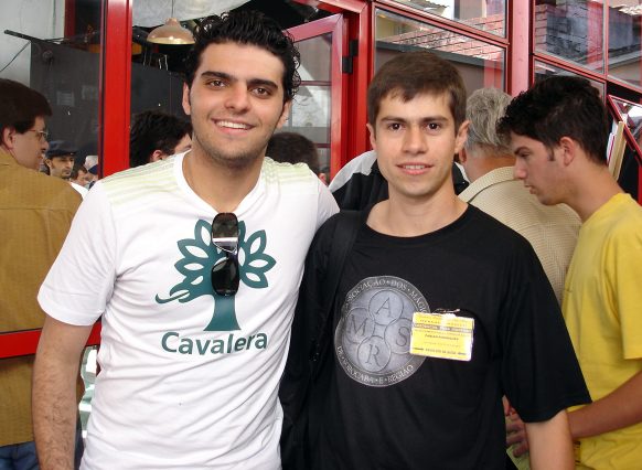M�gico Vitor Hugo (Catanduva / SP), S�cio Correspondente da A.M.S.R. com Fabian Rodrigues