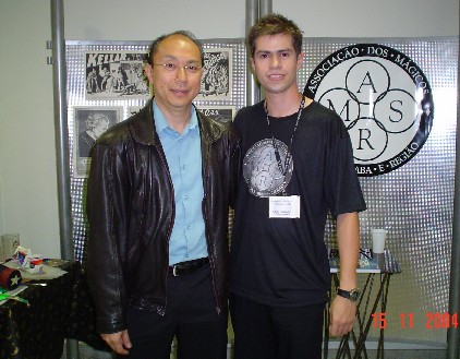 Seiji (Netm�gicas / IBM Ring 351) e Fabian Rodrigues (Presidente A.M.S.R.)